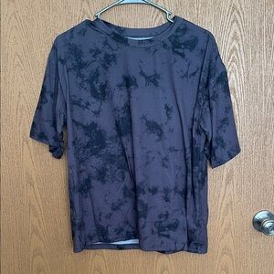 SHEIN Women's Dark Tie-Dye Tee